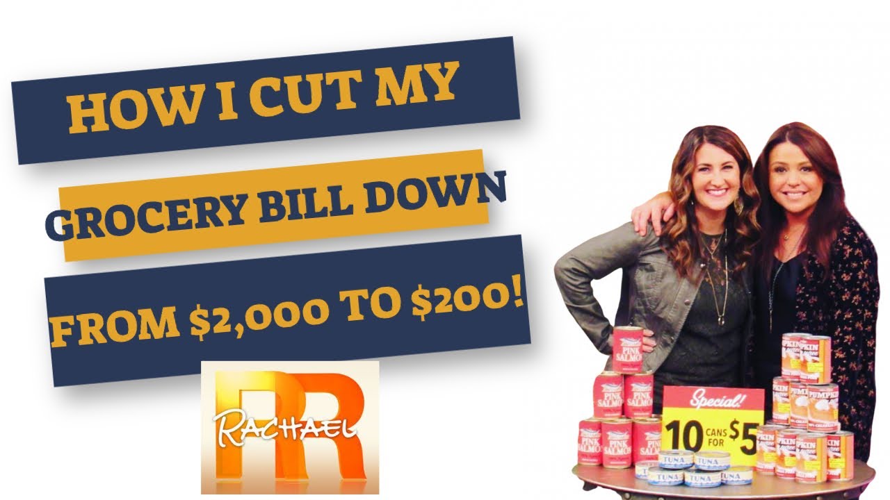 How this Mom Cut her Grocery Budget from $2,000 down to $200 per month - Rachael Ray Show