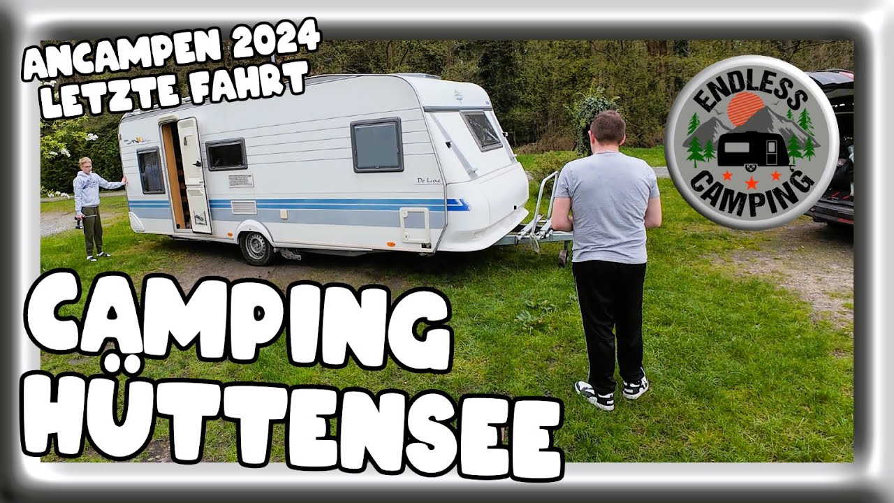 Wohnwagen AnCampen 2024 - Campingplatz Hüttensee