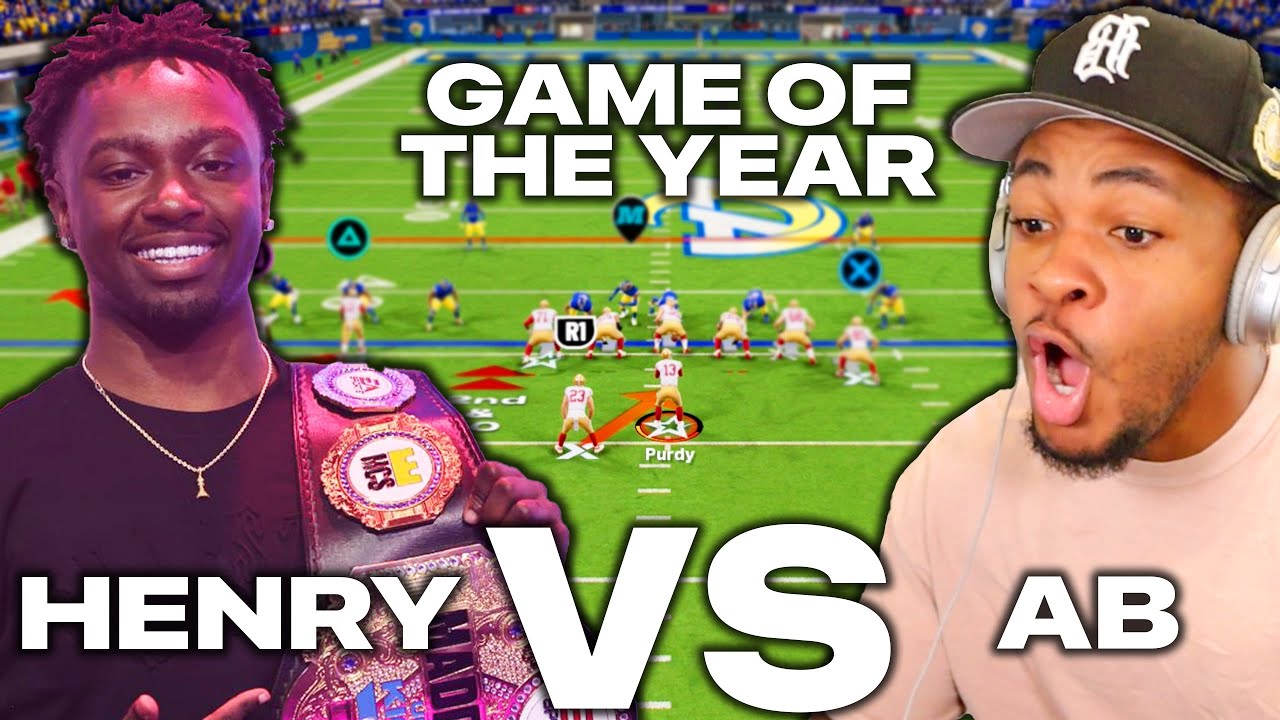 Я играл с величайшим игроком Madden всех времён... и выиграл? AB Got Game против Генри Леверетт