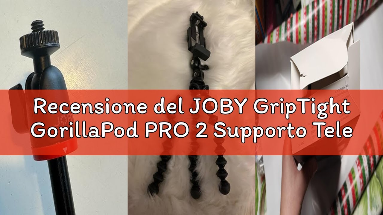 Recensione del JOBY GripTight GorillaPod PRO 2 Supporto Telefono Universale/Treppiede Professionale