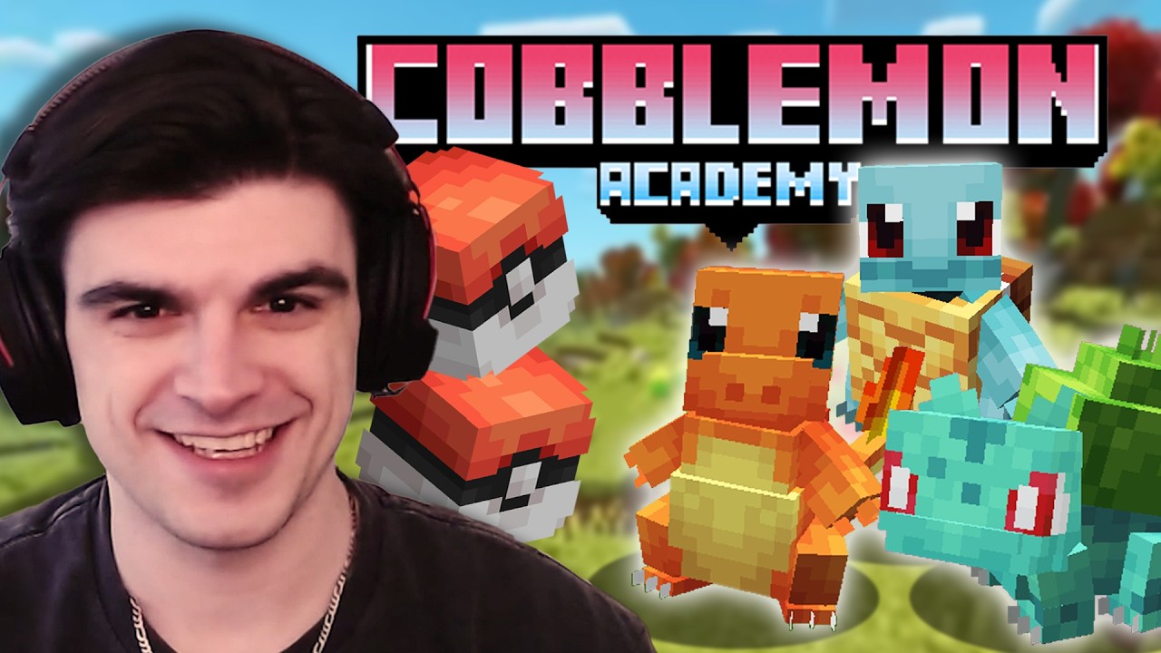 Winning the BEST Starter in Cobblemon Academy (NEW SEASON)