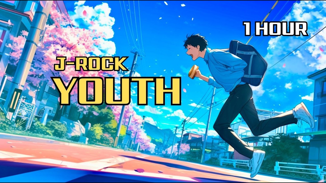 시작부터 설레는 청춘 애니메이션 J-ROCK 플레이리스트 [1시간]🎸