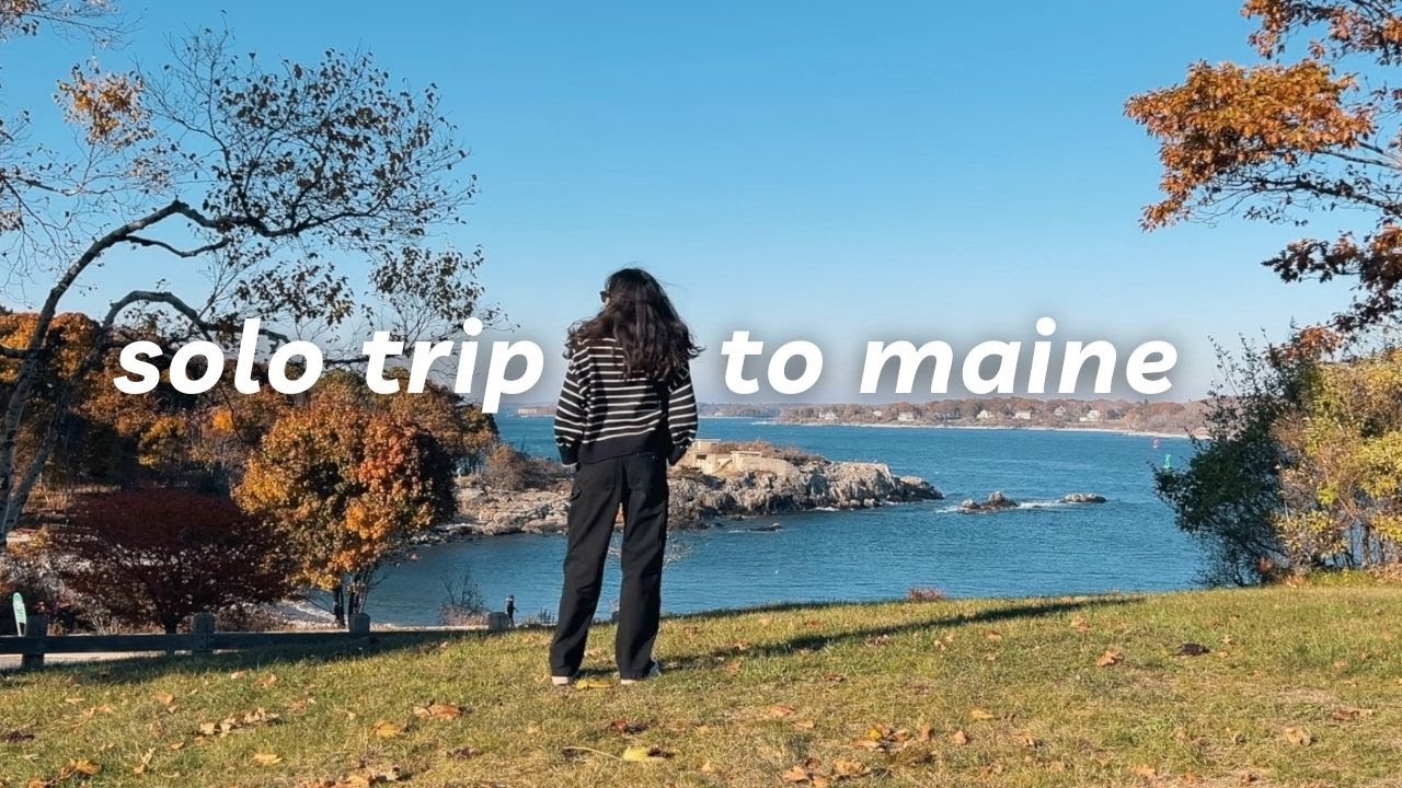 solo trip to maine | portland, ogunquit + kennebunkport 🦞