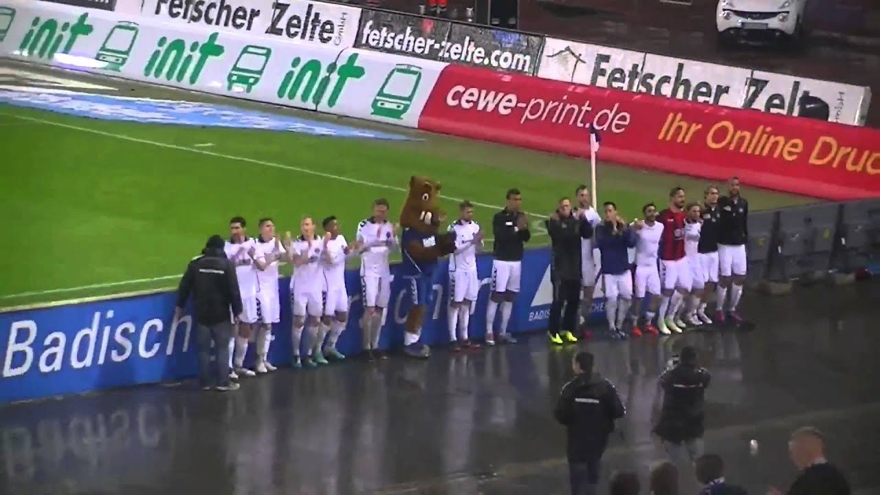 Der KSC ist wieder da.