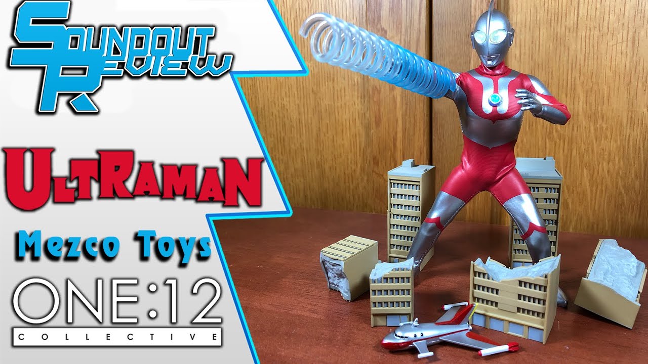 Mezco ONE:12 Collective - Ultraman 1:12 Scale Action Figure Review and Comparison [Soundout12]