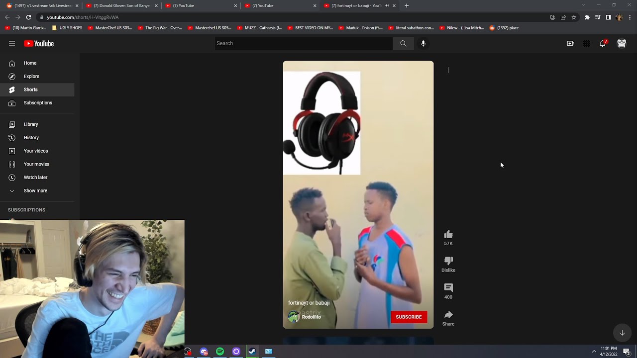 xQc нашел свое новое любимое видео на Youtube