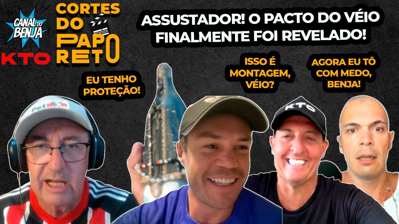 DENUNCIARAM O VÉIO E O CONTEÚDO VAI TE SURPREENDER! - #155 - CORTE DO PAPO RETO