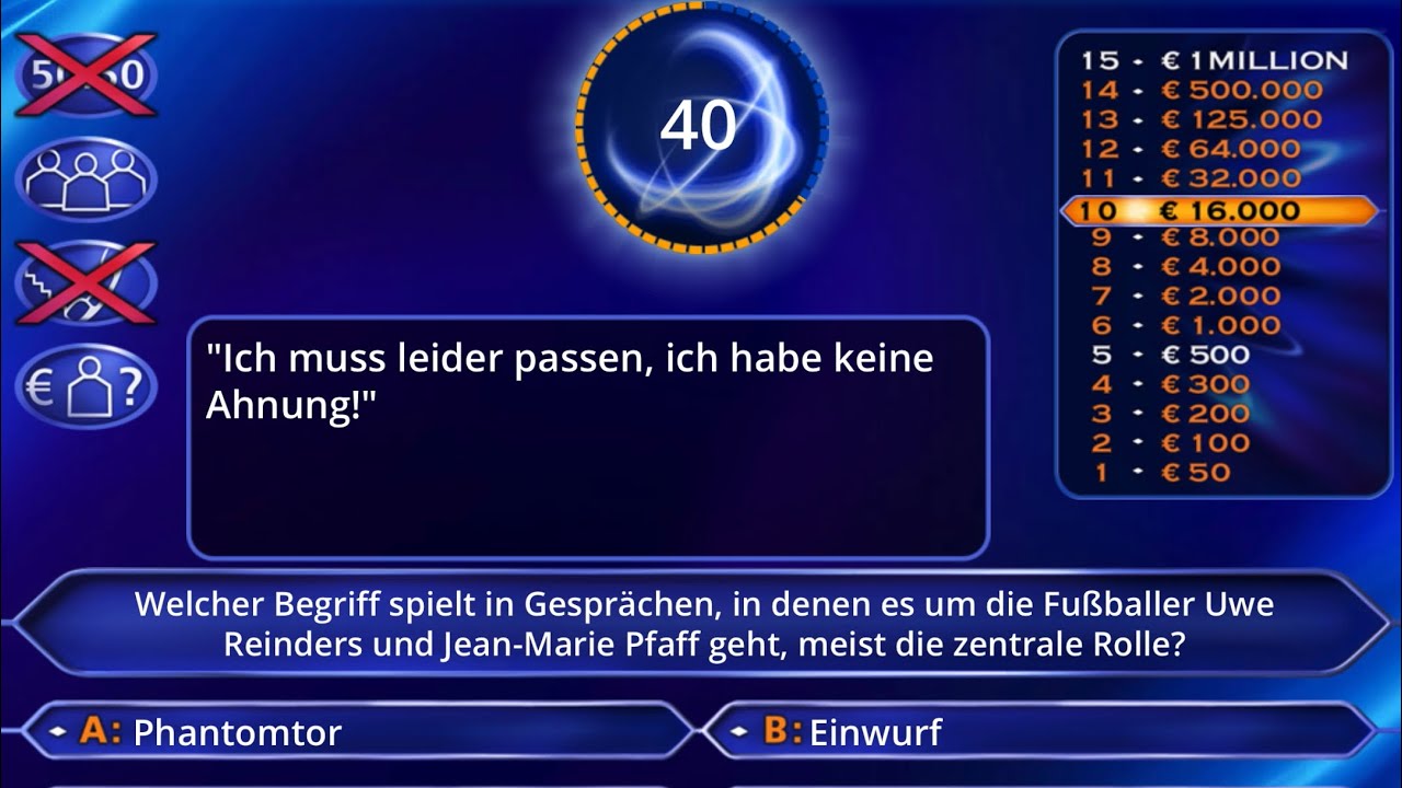 Wer wird Millionär 🤓