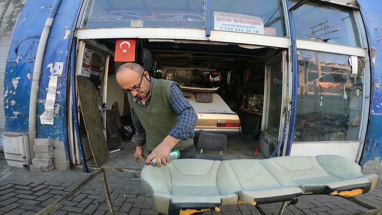 Oto döşeme tamiratı  Denizli 1. sanayisi