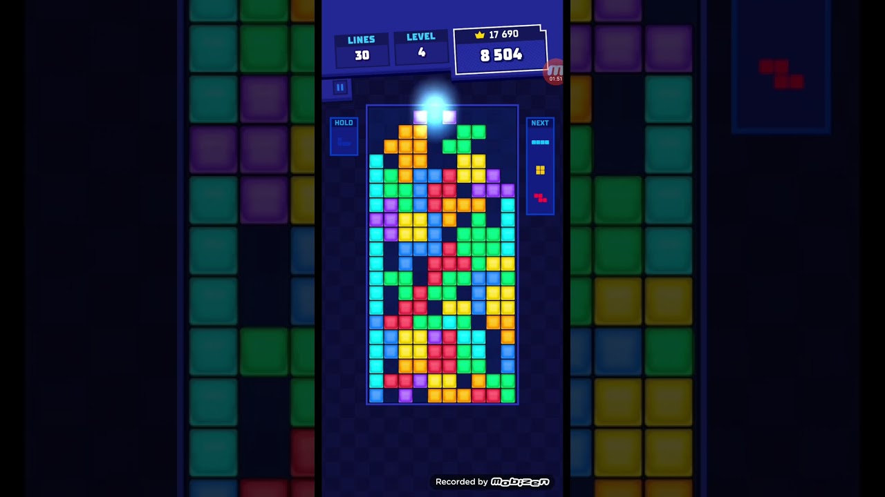 The Normal way to play Tetris (Mobile version)