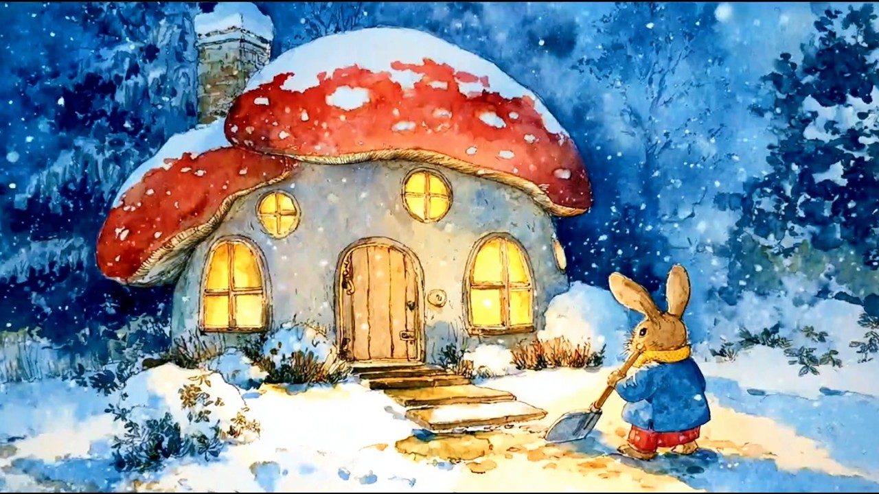 A Snowy Day❄️ | Storybook Music from The Cozy Village
