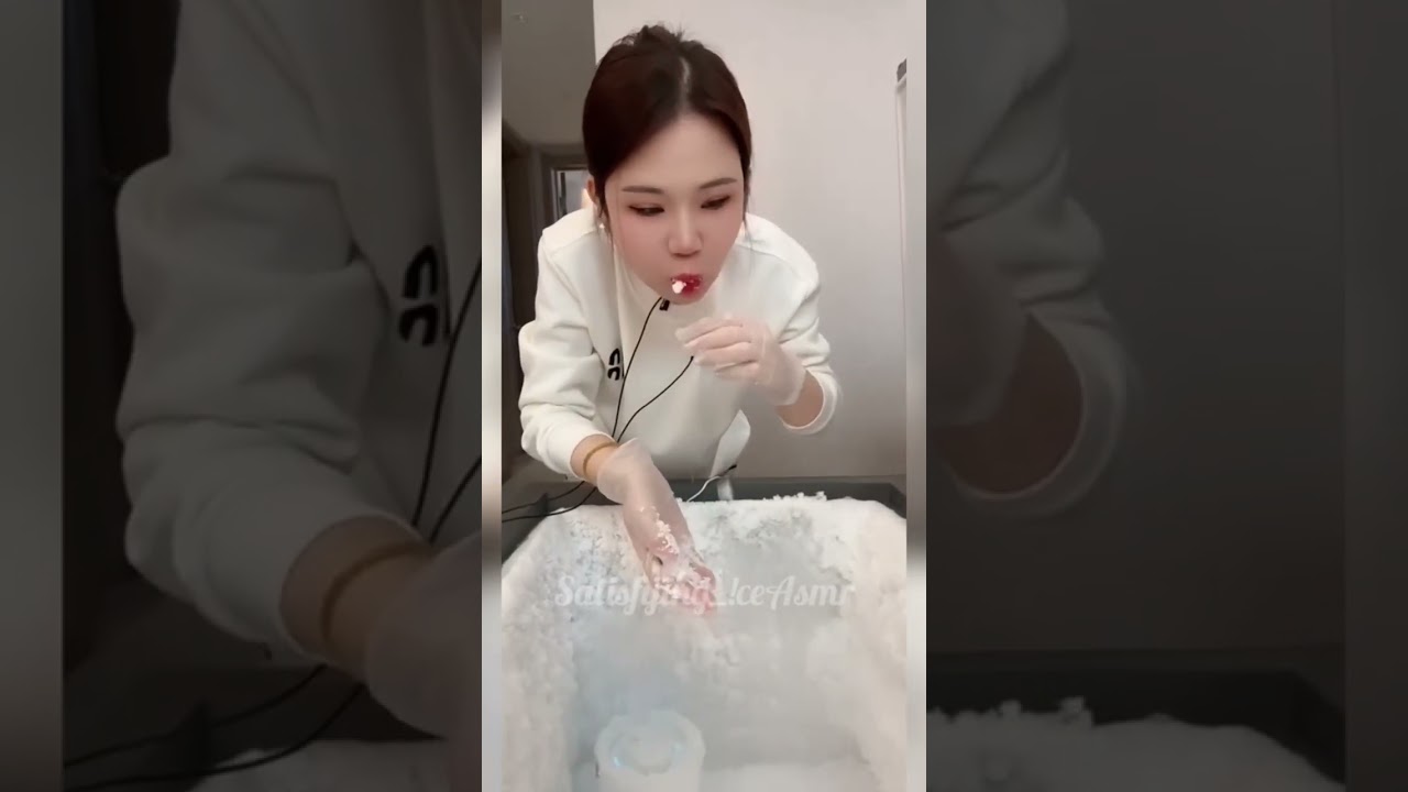 FREEZER FROST ICE EATING ASMR