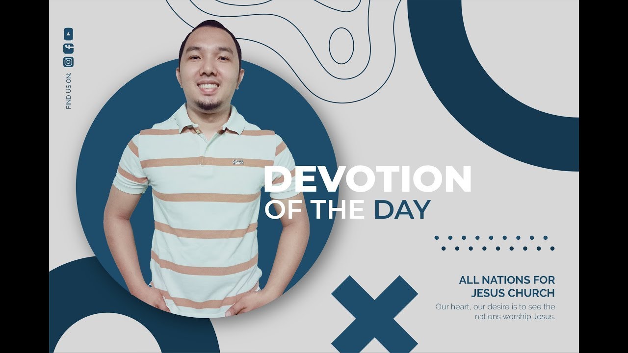 Dedicate yourself to the Lord - Jonell Aldave