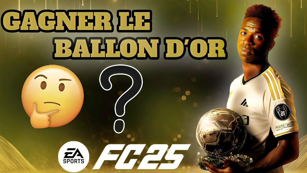 GAGNER LE BALLON D'OR SUR EA FC 25 (carrière joueur/manager)