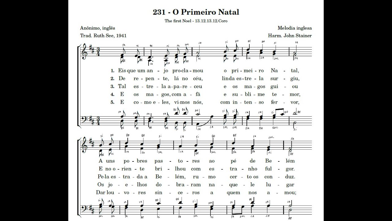 02 - O Primeiro Natal - Contralto
