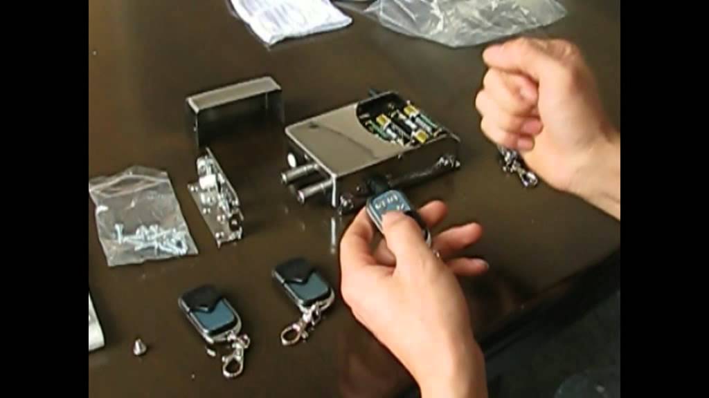 Invisible remote control door lock instroduction