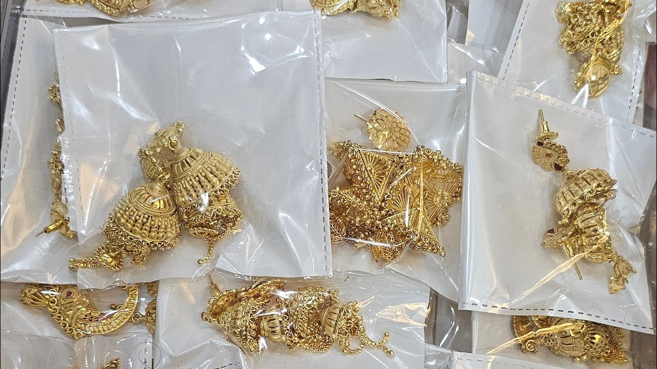 naye jhumaka ke design/ gold jaisi jewellery bahot kam price me/jhuma /ring / earrings/ Bengals/live
