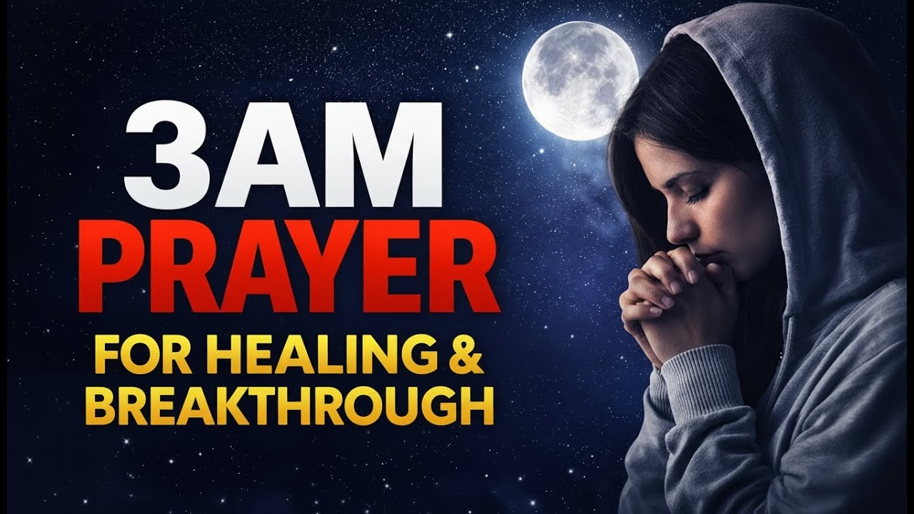 3AM Prayer for Divine Intervention, Healing & Financial Breakthrough  Powerful Midnight Prayer