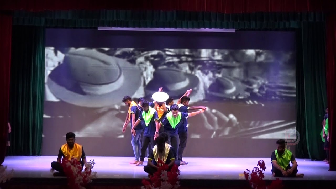 Indian cultural program.Tribute to MAHATHMA GANDHI