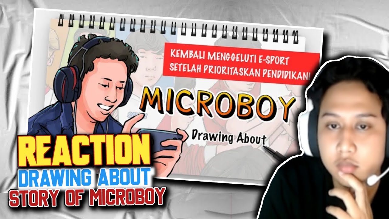 FIRST REACTION "DRAWING ABOUT MICROBOY" BIKIN SEDIH DAN NGAKAK !! - Microboy