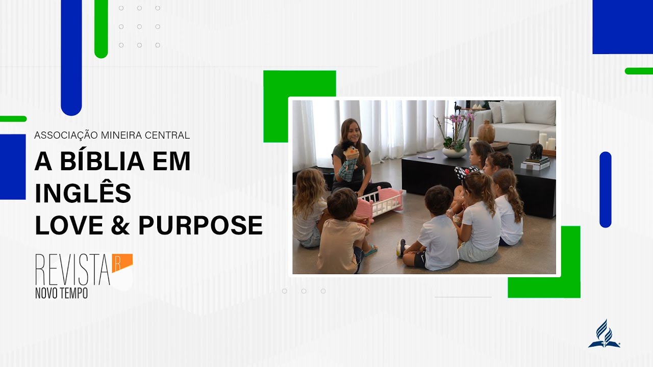 REVISTA NOVO TEMPO | A bíblia em inglês Love & Purpose - 2026