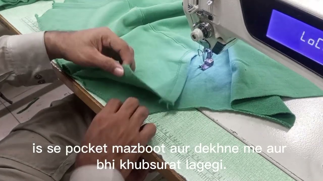 How to Attach Kangaroo Pocket | Easy Sewing @Stitchify_Studio #sewing #sewingtools #machine #videos 