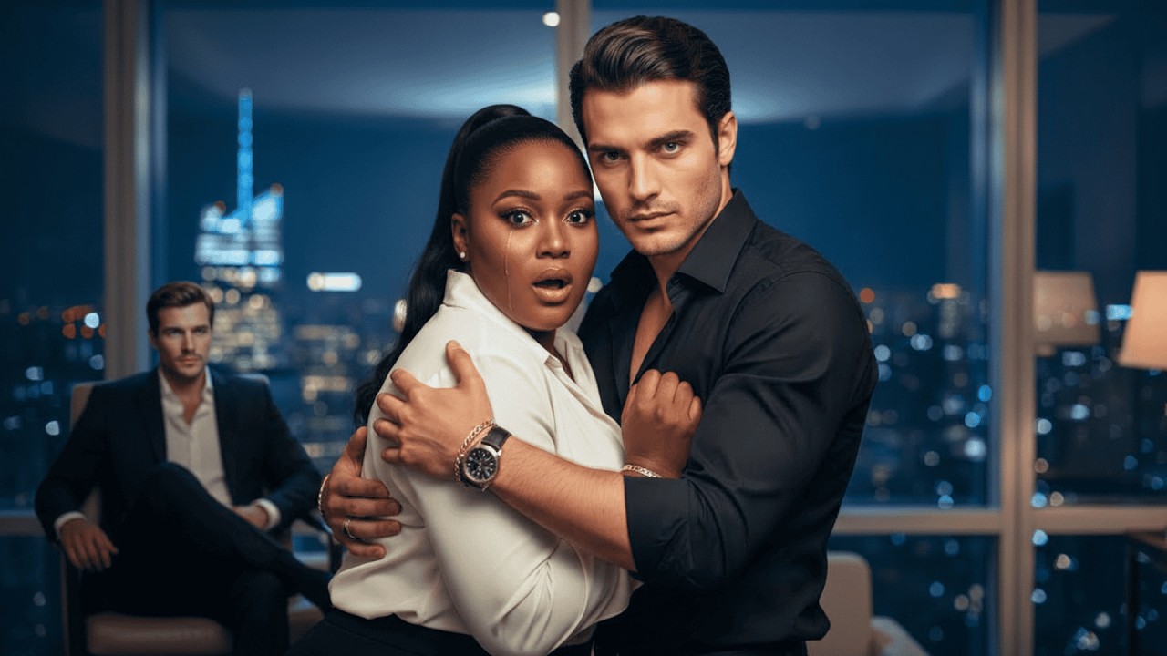 Curvy Black Lady Was Grabbed By Abusive Ex —He Had No Idea Her Italian Boss Was Watching