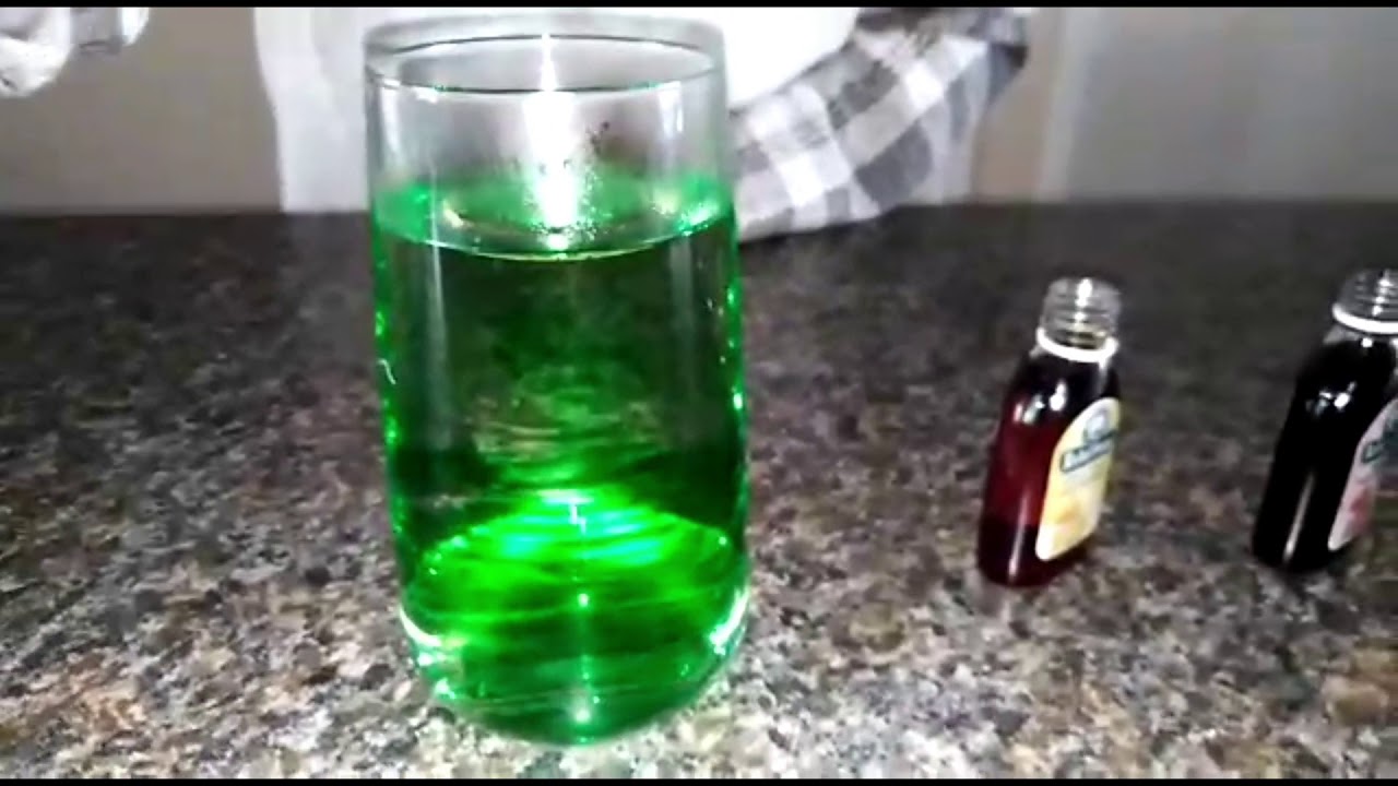 Fireworks in a Glass Science Experiment - Presented by Teacher Miranda