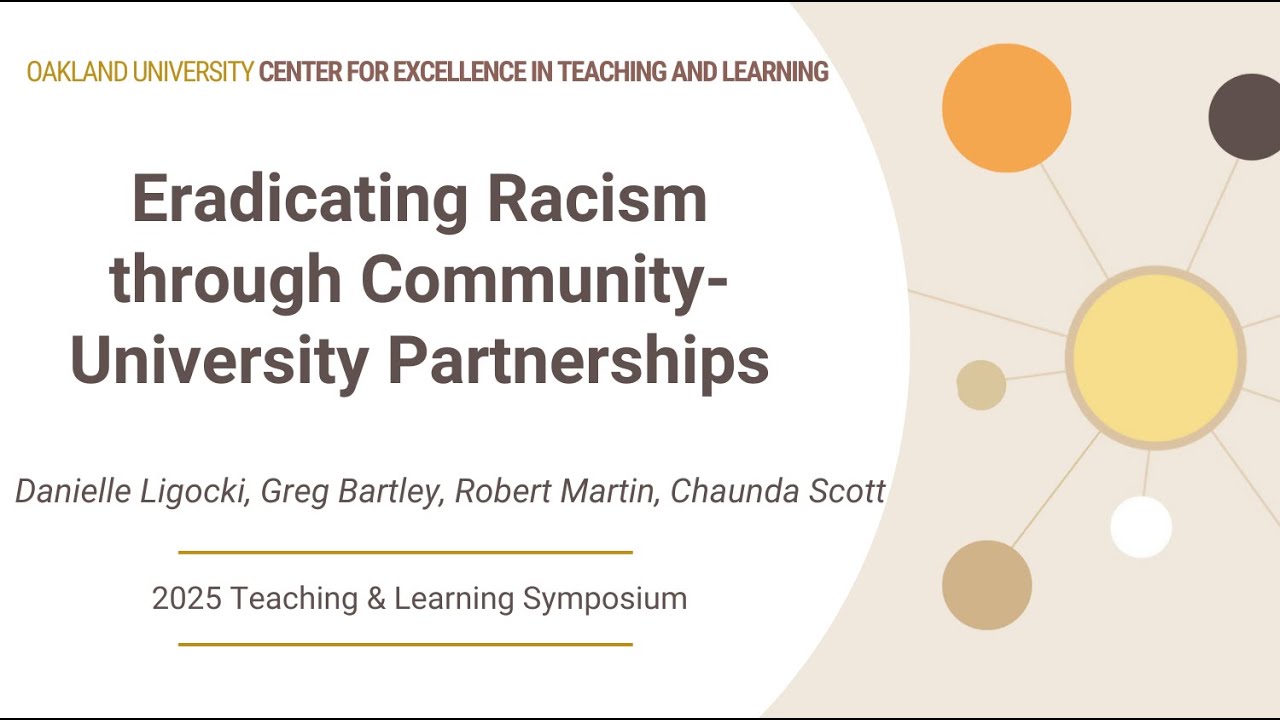 Eradicating Racism through Community-University Partnerships