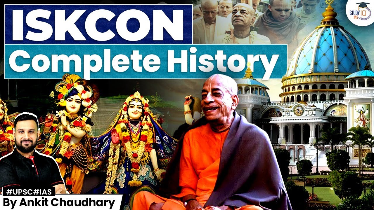 How Big Is ISKCON? | ISKCON Temple History | Complete History By Ankit Chaudhary