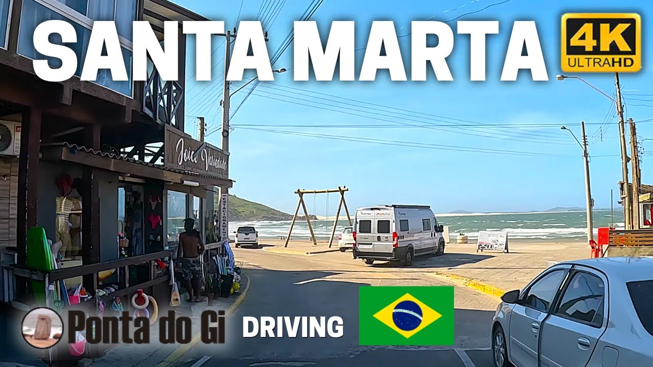 CABO DE SANTA MARTA hacia el SUR CAMACHO - LAGUNA - SANTA CATRINA #driving TOUR 4K RUTAS DE BRASIL