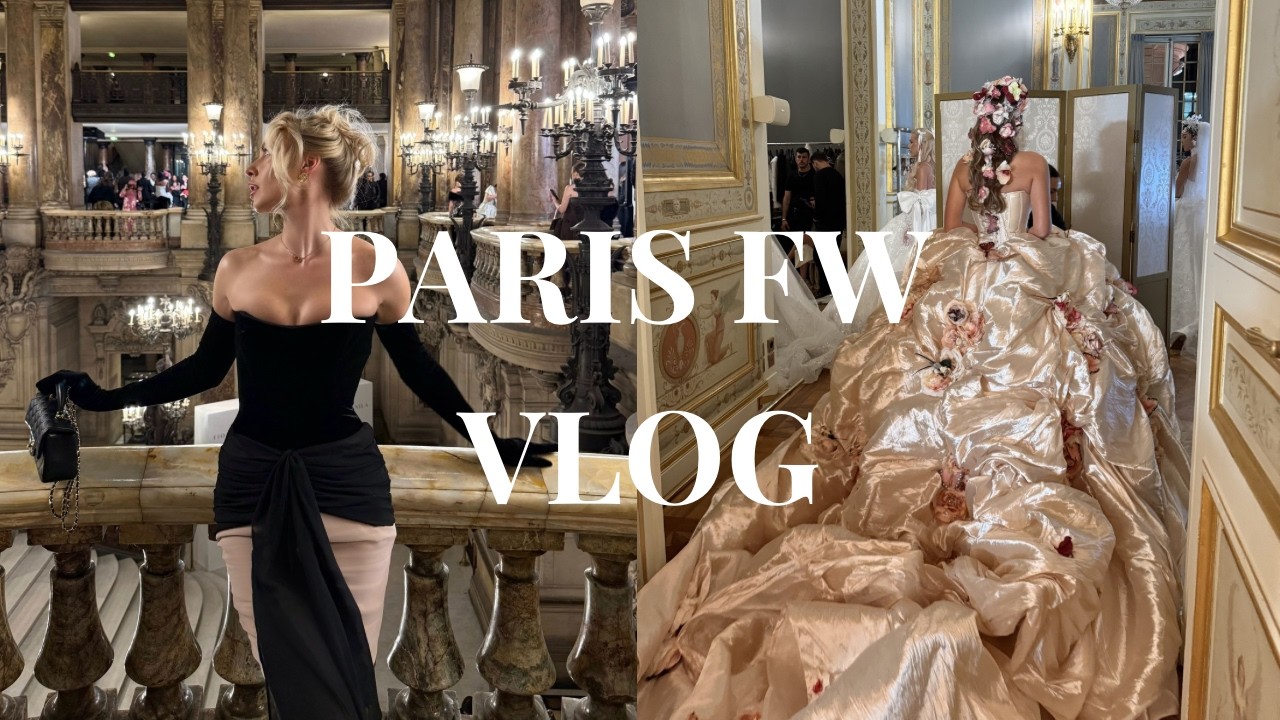 Paris vlog: неделя моды, переезд в новую квартиру и выходные в аббатстве