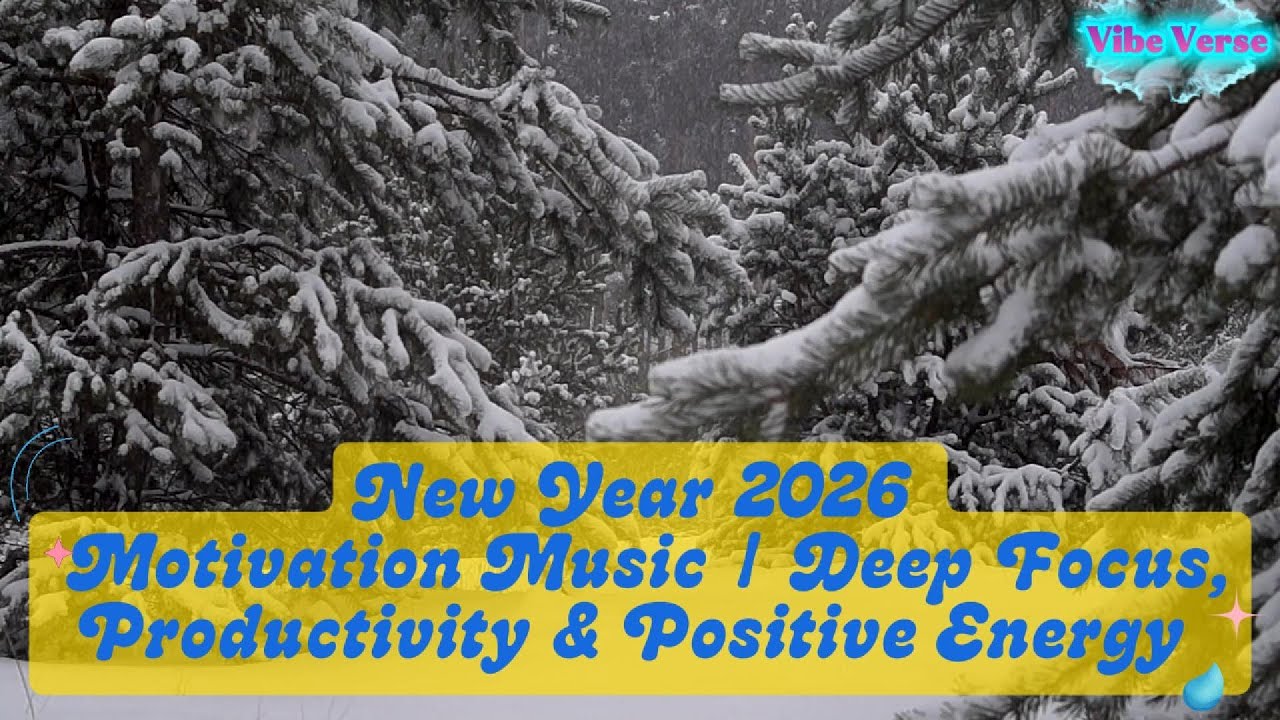 New Year 2026 Motivation Music | Deep Focus, Productivity & Positive Energy 