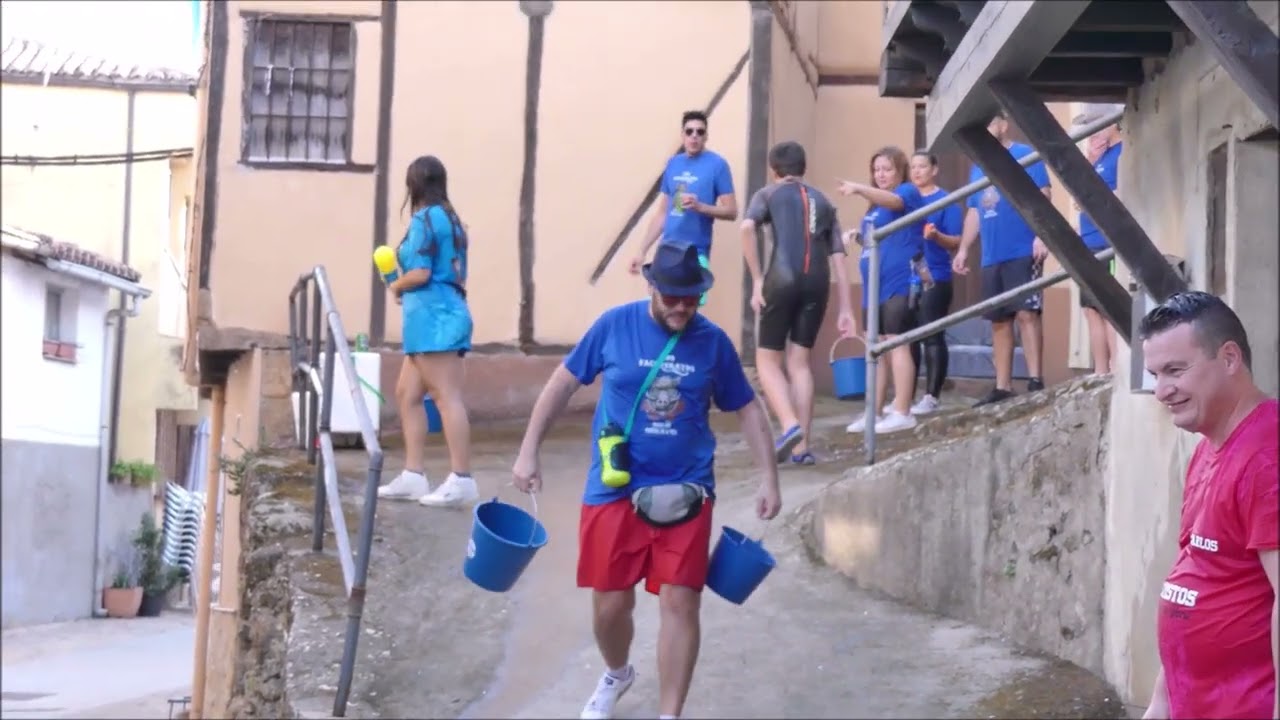 Fiestas del Cristo de la Luz 2022 en Madrigal de la Vera (Cáceres) - VAQUILLAS MOJADAS 2022
