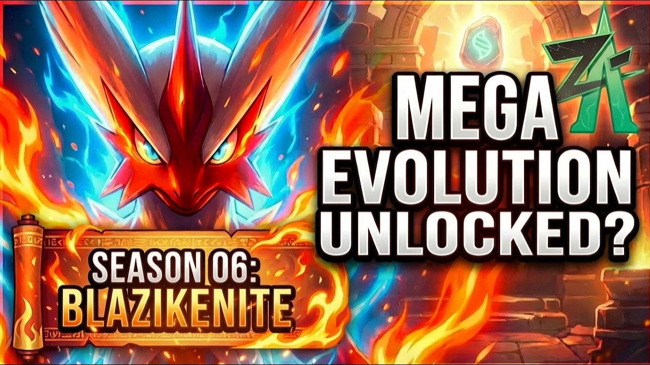 Claim BLAZIKENITE Now! POKEMON Legends Z-A - Season 06 Blaziken Mega Evolution! [4K]