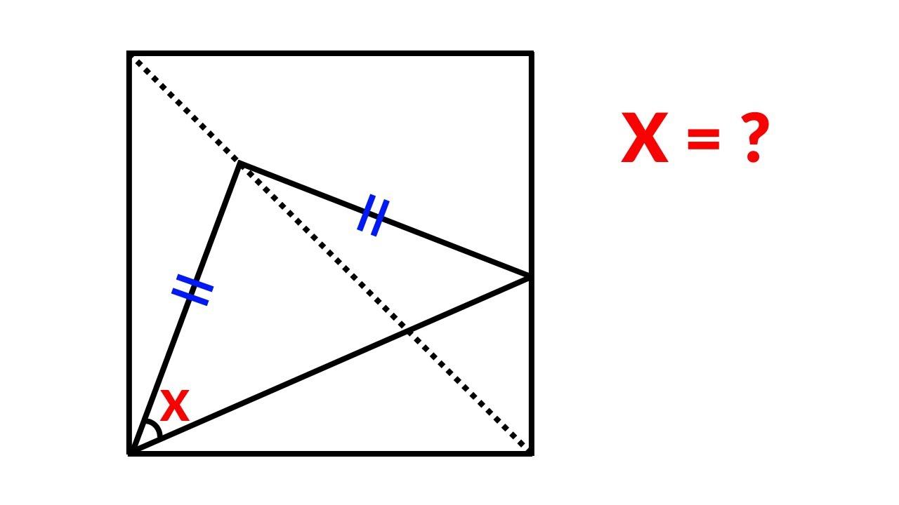 Find the angle X | Germany Math Olympiad Geometry Problem