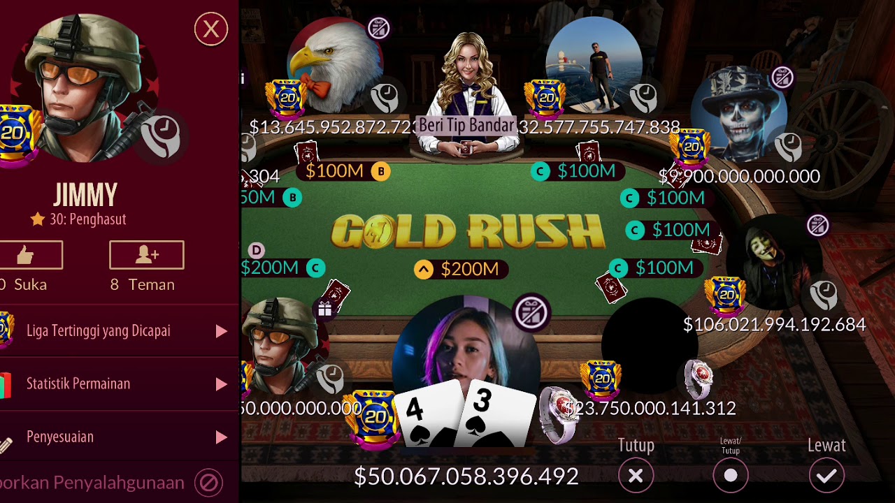 Texas holdem poker zynga big pot all in win 113T - 43 vs KK - staright