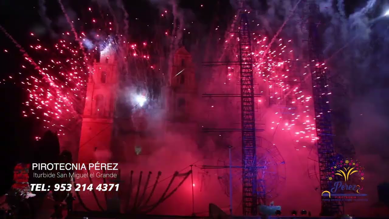 Quema de castillo San Miguel El Grande 2023 | PIROTECNIA PEREZ