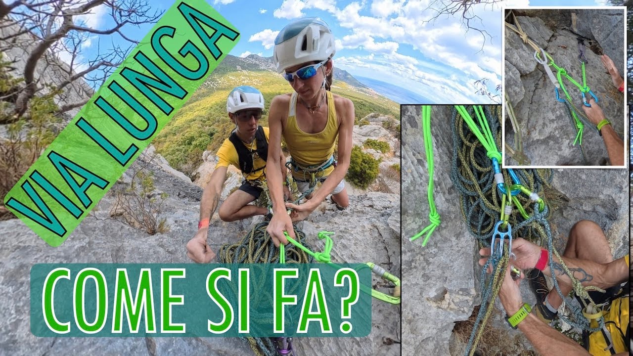 Come si fa una via lunga??? Tutta la sequenza di salita multipitch - #focusclimbing 19