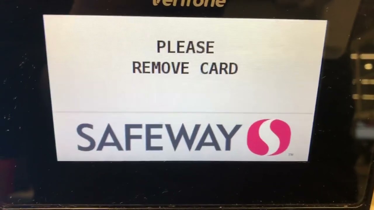 Кассы самообслуживания Safeway