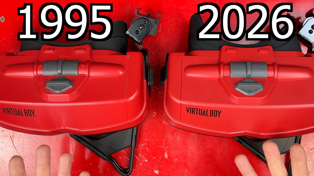 It's 2026 and Nintendo Just Relaunched the Virtual Boy!