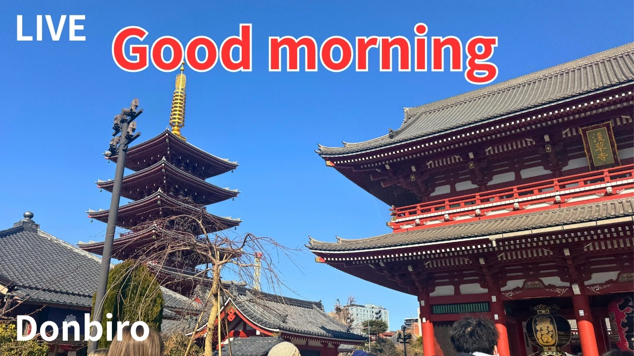 [出勤ライブ]浅草から蔵前まで歩く✨[Live on my way to work] Walking from Asakusa to Kuramae ✨