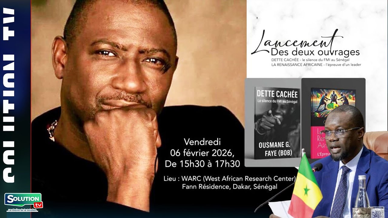 DIRECT LANCEMENT DES DEUX OUVRAGES : DETTE CACHÉE ET LA RENAISSANCE AFRICAINE