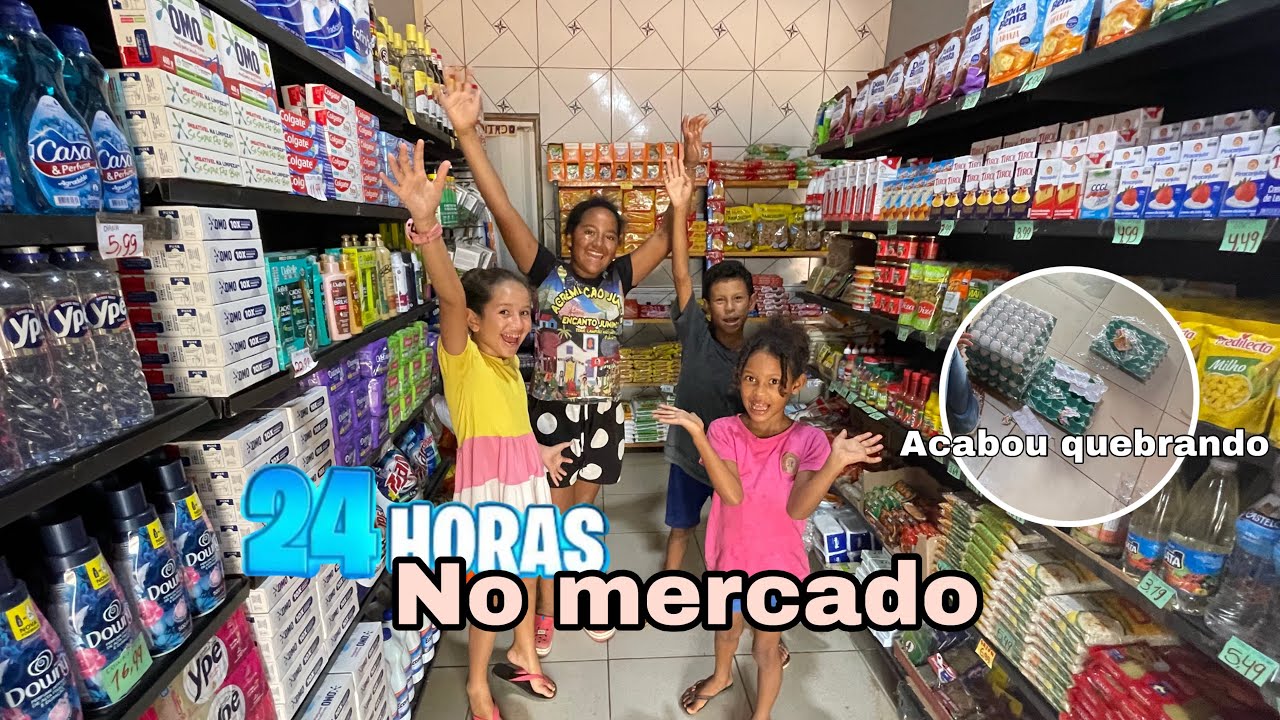 24 horas no mercado 