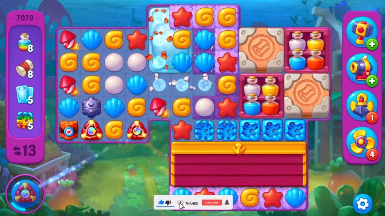 Fishdom lvl 7061-?🔥Gameplay #653