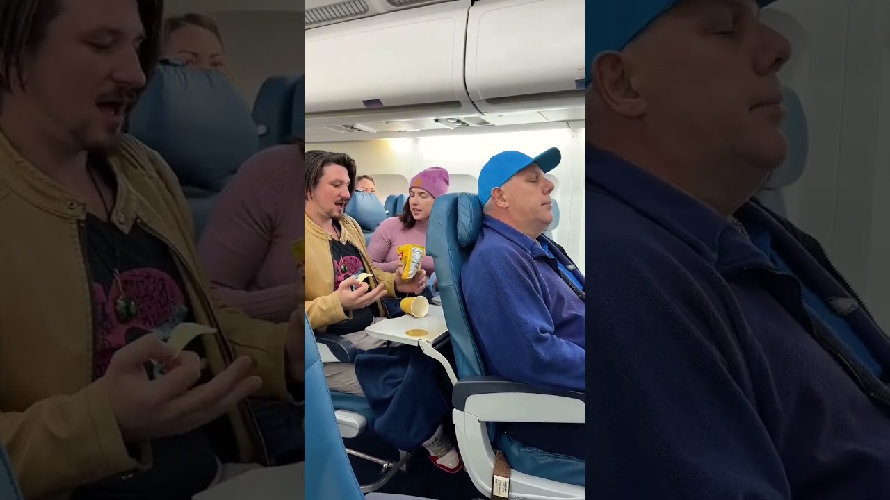 Он не ожидал, что она так поступит во время обратного рейса ✈️😨🤔😡