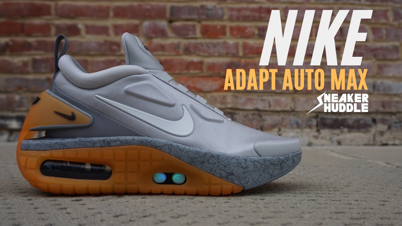 ФУТУРИСТИЧЕСКИЕ КРОССОВКИ С АВТОШНУРОВКОЙ!!! Nike Adapt Auto Max «Motherboard» | Технический обзо...