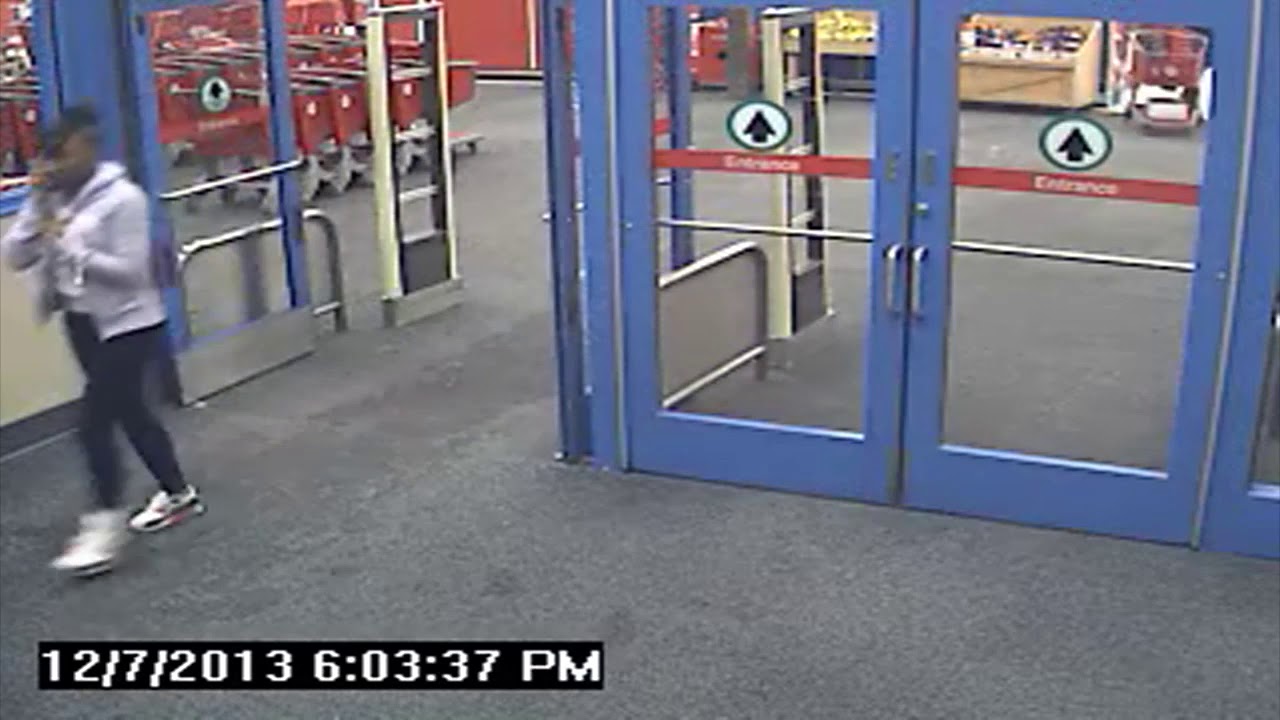 Surveillance footage of suspects shoplifting at Target (2014-02-07)
