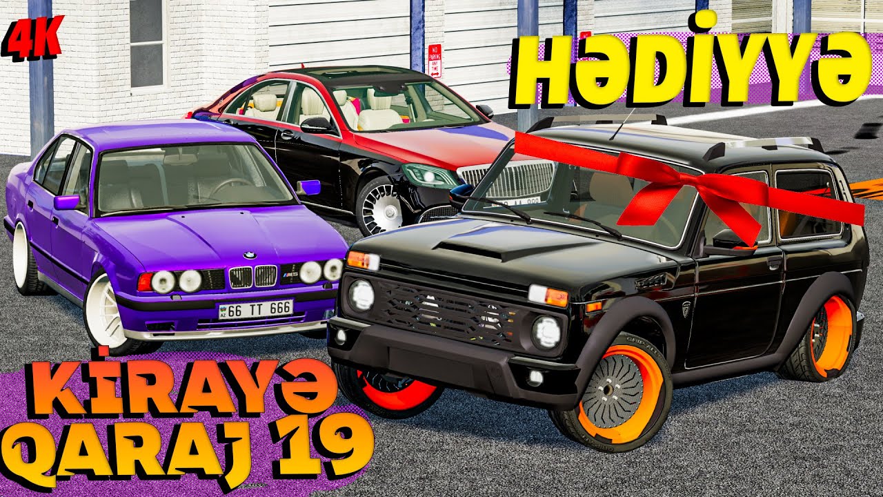 Yeni Niva Yeni Bmw Yetim Uşağa Hədiyyə Kirayə Qaraj 19| Maşın Oyunları | BeamNG.Driver #malikbedelov