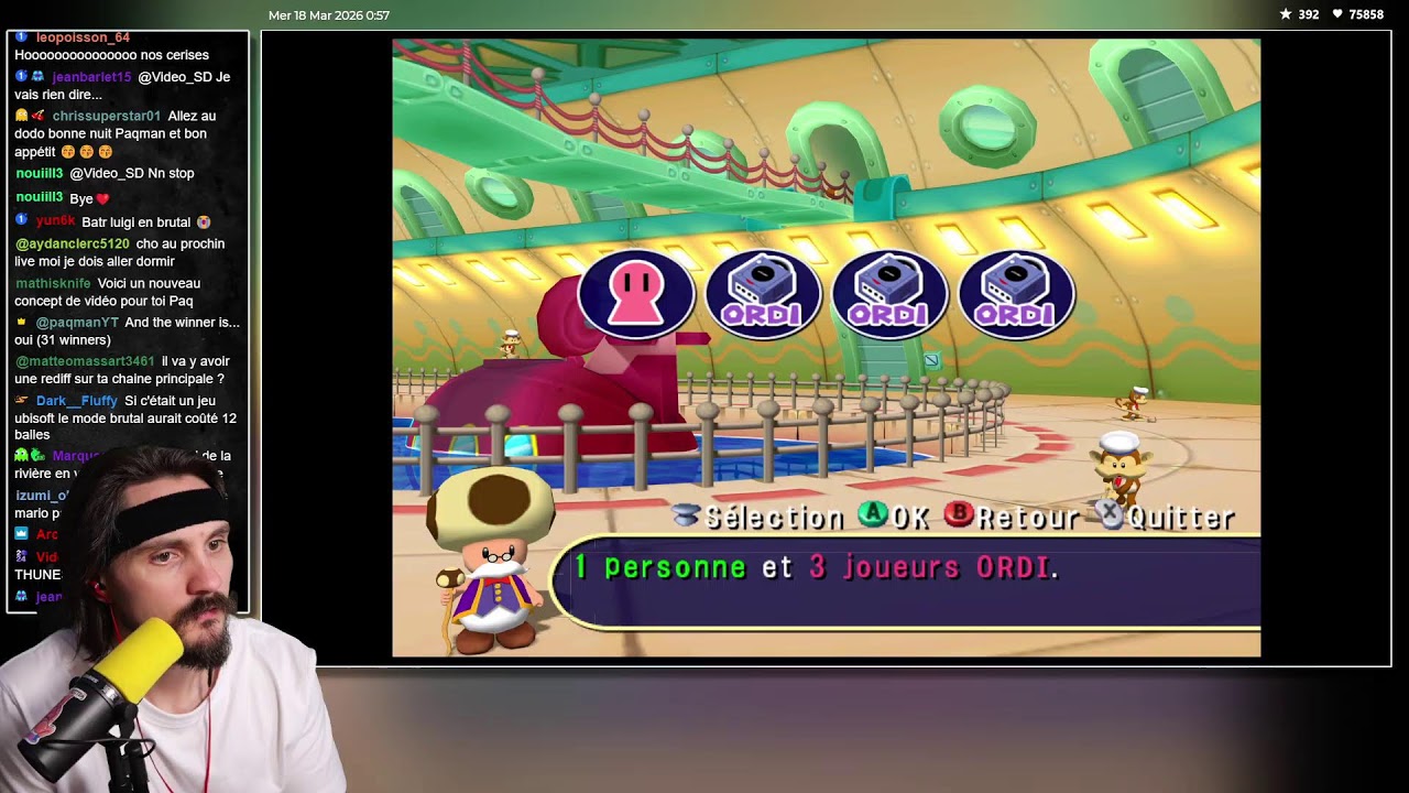 Fin du stream quand je termine le solo de Mario Party 7 ! (ça va être long) | Mario Party 7